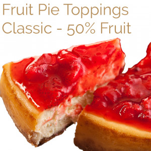 Fruit Pie Toppings Classic Range - 50% Fruit
