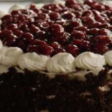Classic Black Forest Cake Topping