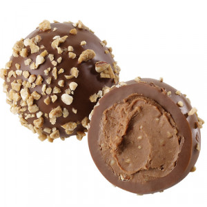 Hazelnut Praline Truffle