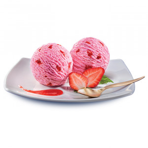 Strawberry Ice Cream Coating