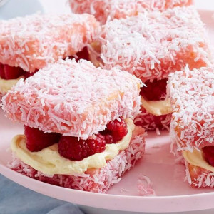 Lamington Raspberry