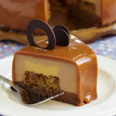 Mirror Glaze Caramel